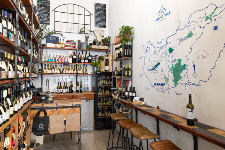 Tasting Table Shop 2 Tasting table wine shop budapest